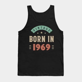 vintage born in 1969 Tank Top